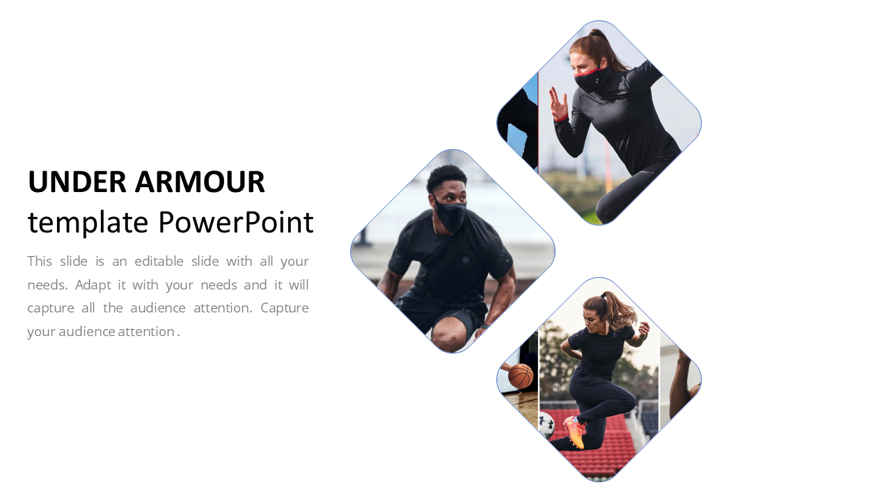 Under Armour template PowerPoint